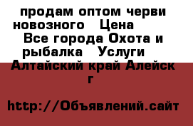 продам оптом черви новозного › Цена ­ 600 - Все города Охота и рыбалка » Услуги   . Алтайский край,Алейск г.